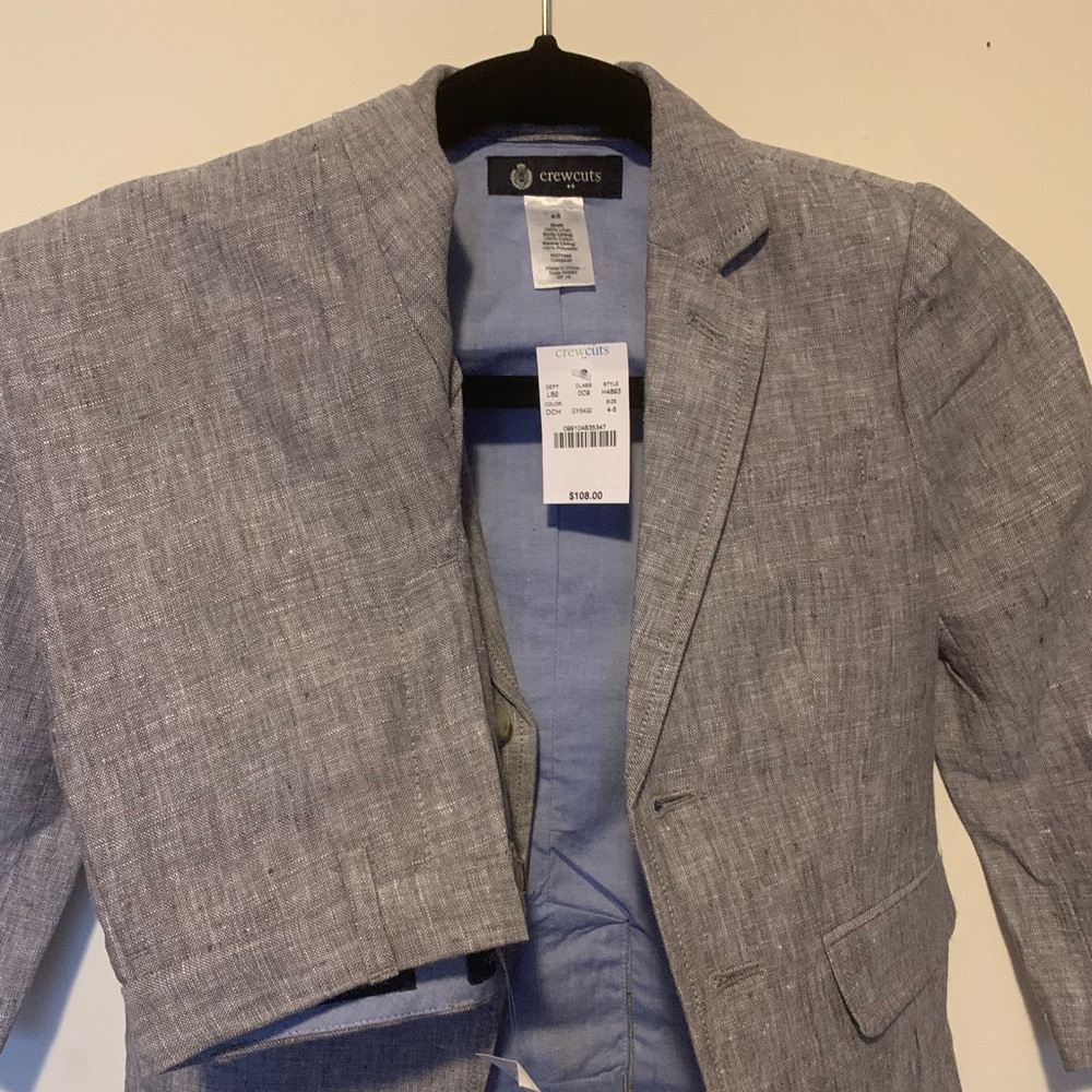 Boys linen suit